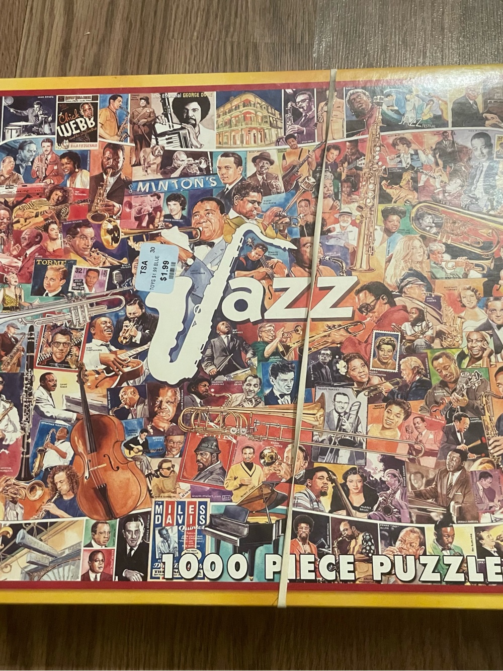 Jazz 1000-Piece Jigsaw Puzzle - Colorful Collage